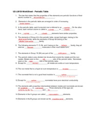 LM04-Worksheet Periodic Table - U2-LM1B-WorkSheet - Periodic Table ...