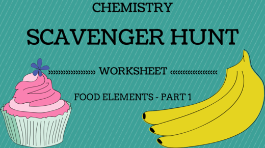 chemistry scavenger hunt worksheet