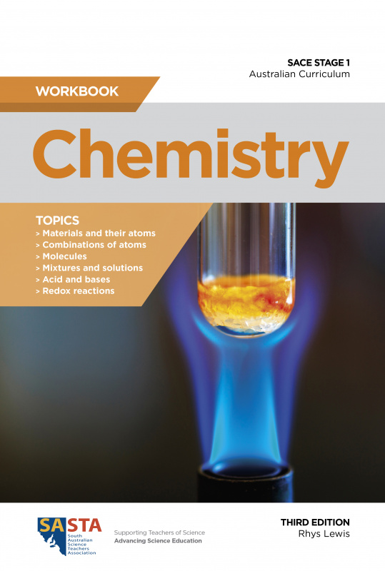 SACE Stage 1 Chemistry Workbook - 3rd Ed. revised | South ...