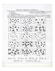 chemistry worksheet matter 1 answers