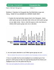 chesapeake bay ws 1-4.pdf - Name: Abhilash Mangamuri Block: 1 ...