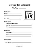 child care tax credit worksheet