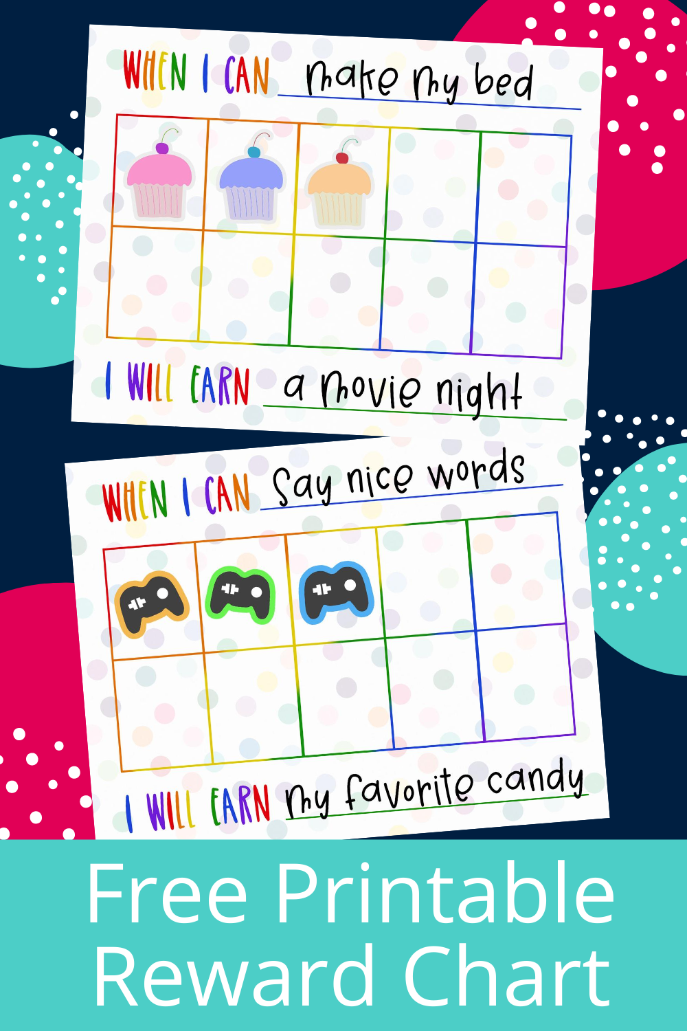 Reward Chart for Kids • Star Chart Behavior Printable • Affinity Grove