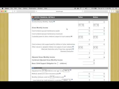 How to Calculate Child Support in Arizona - EASY - YouTube