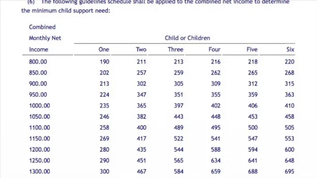 Child support law in Florida