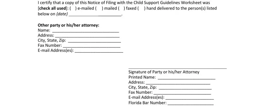 Florida Child Support Calculator PDF Form - FormsPal