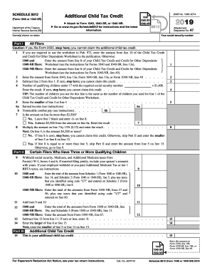 child tax credit worksheet