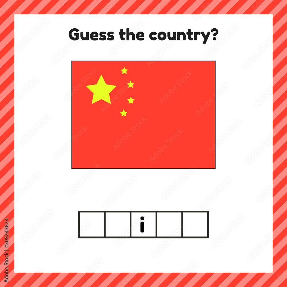 Worksheet on geography for preschool and school kids. Crossword ...