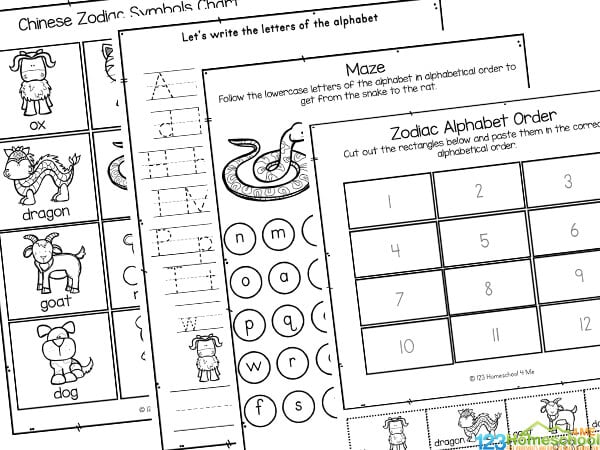 chinese new year worksheet free