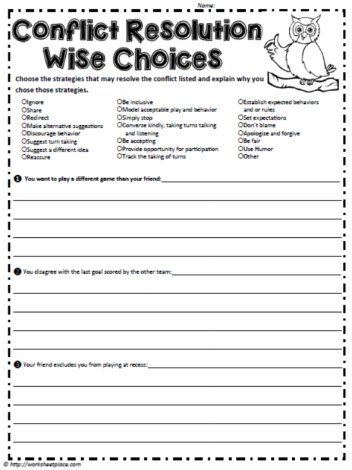 Worksheet for Making Healthy Choices Printout - EnchantedLearning.com