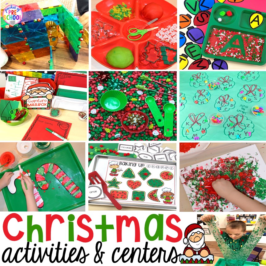 christmas activities for kindergarten