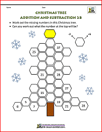 2nd Grade Christmas Math Worksheets