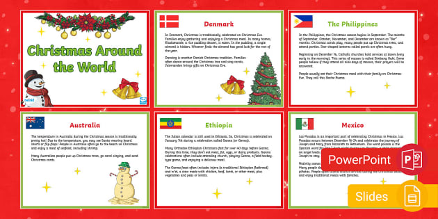 christmas around the world powerpoint