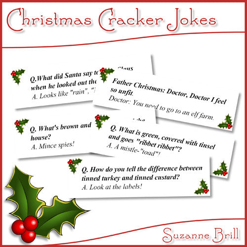 christmas cracker jokes printable pdf