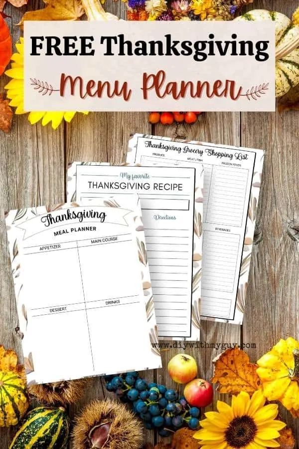 christmas food shopping list template printable