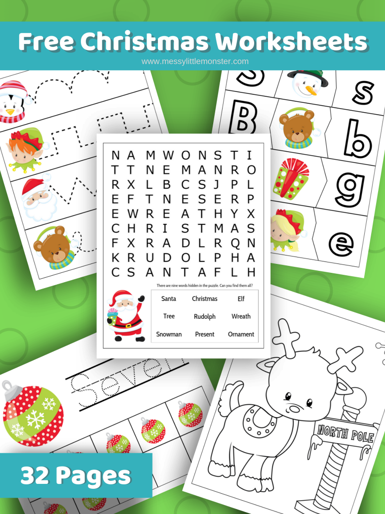 christmas for children worksheet