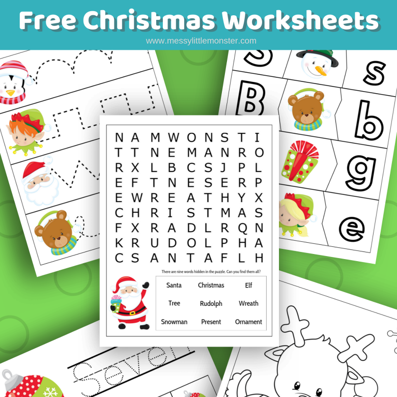 christmas fun worksheet free