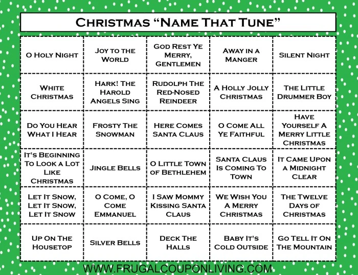 christmas games to print free