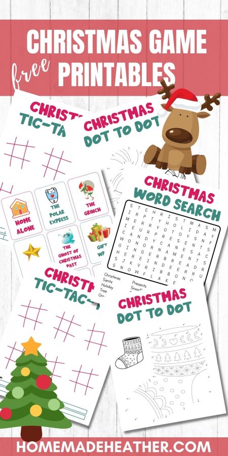 christmas games to print free