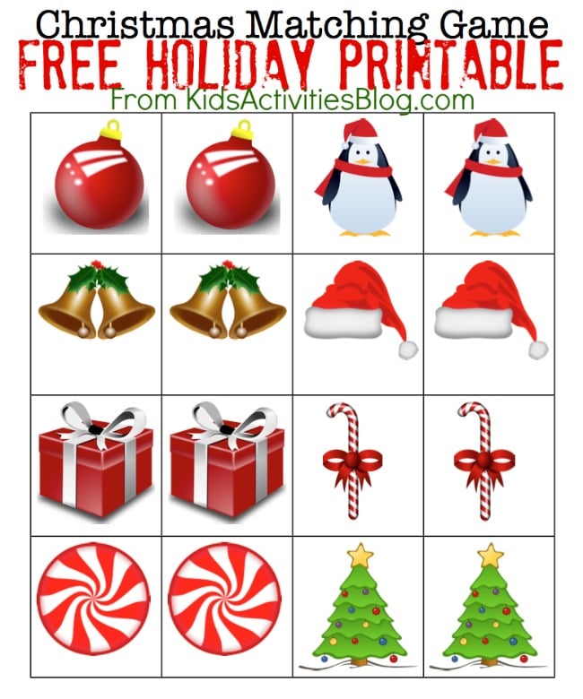 christmas games to print free