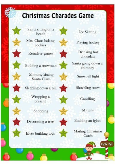 ?Our 7 Favorite Family Christmas Games ? As you know, over the years we  have played a ton of different Christmas games. Here is how to play our top  7! 1. DON’T SINK SANTA - ?? Have one large cup or ...