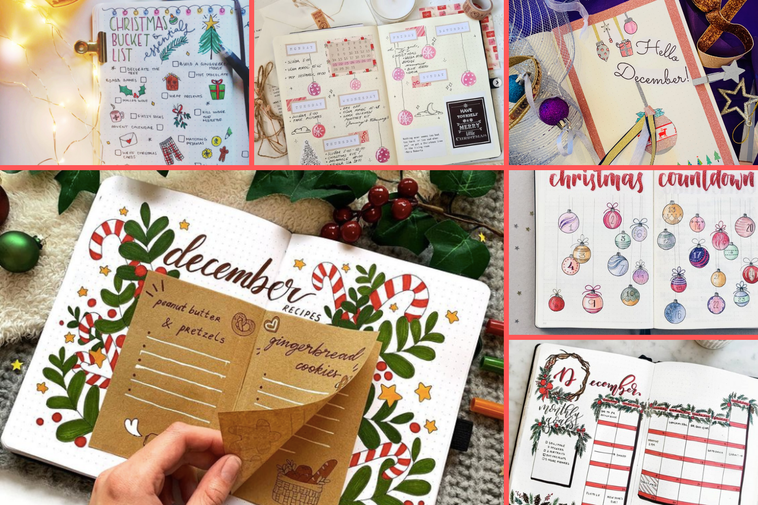 Bullet Journal Christmas Ideas for 2023 you NEED to See (Only the ...