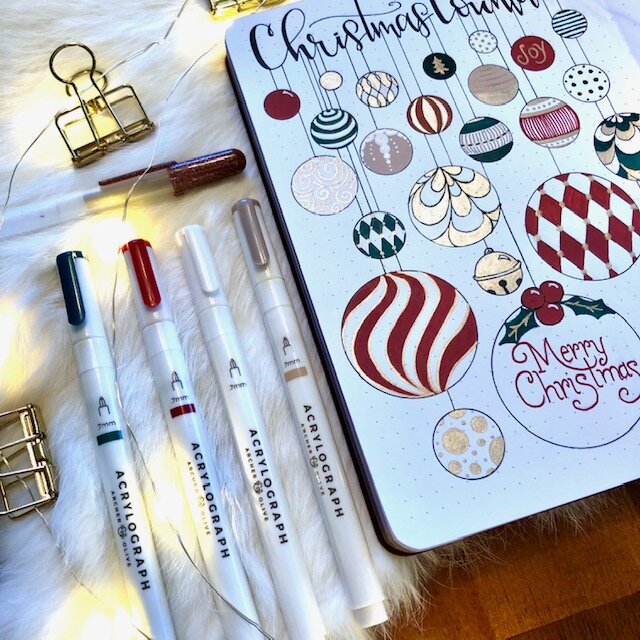 How to Make an Easy Christmas Countdown in Your Bullet Journal ...