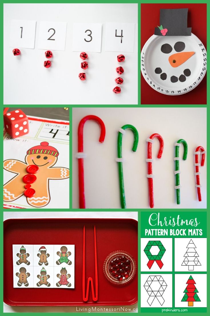 christmas math activities for preschoolers