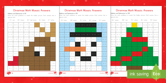 Christmas Math Worksheets PDF | Math Resource | Twinkl USA