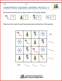 Christmas Maths Worksheets