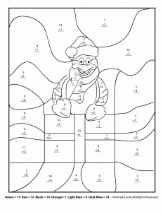Christmas &  Winter Math Worksheets for 2nd, 3rd and 4th Graders ...