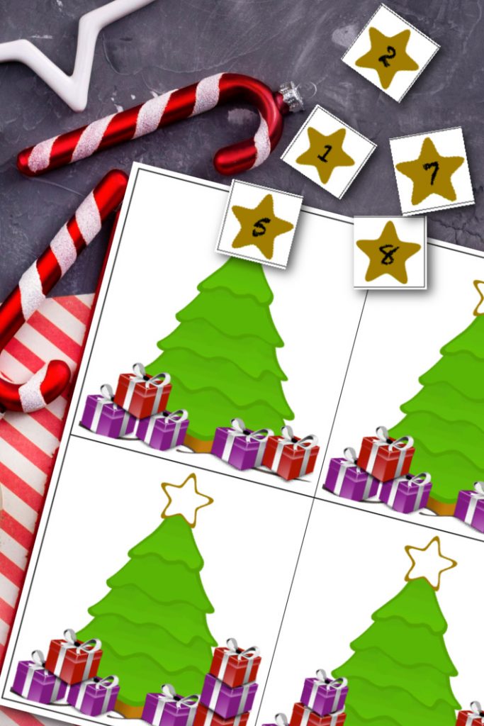 christmas math worksheet for kids