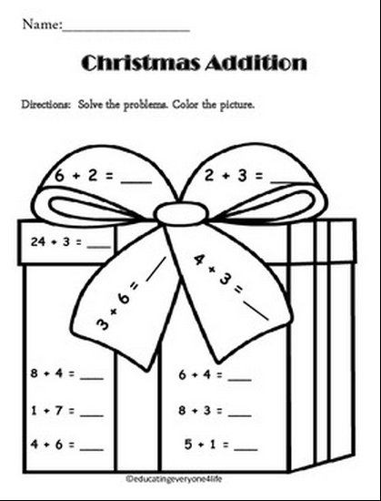 christmas math