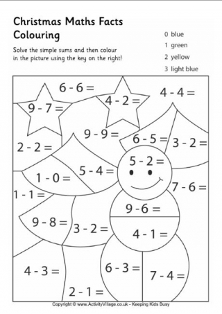 Christmas Maths Worksheets