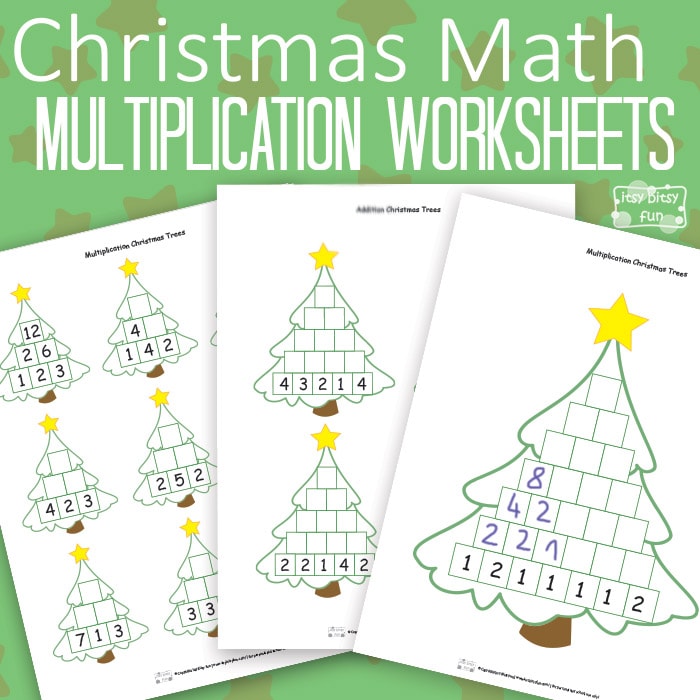 christmas multiplication worksheet pdf