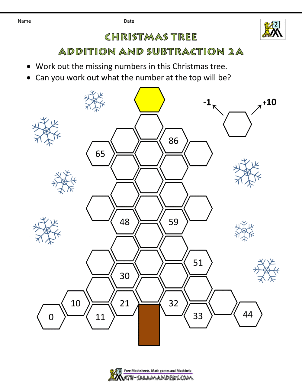 christmas multiplication worksheet pdf
