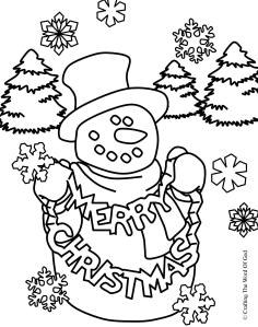 christmas print outs