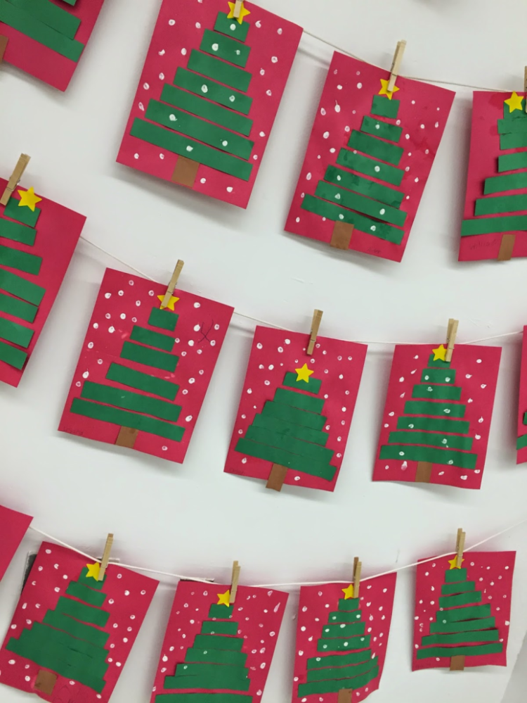 christmas projects for kindergarten
