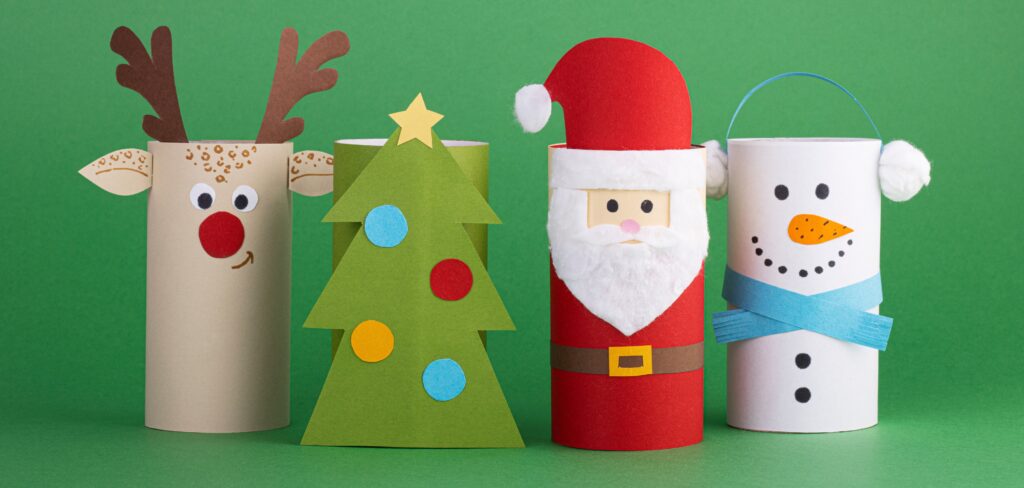 Making Christmas Crafts in Kindergarten - Kreative in Kinder