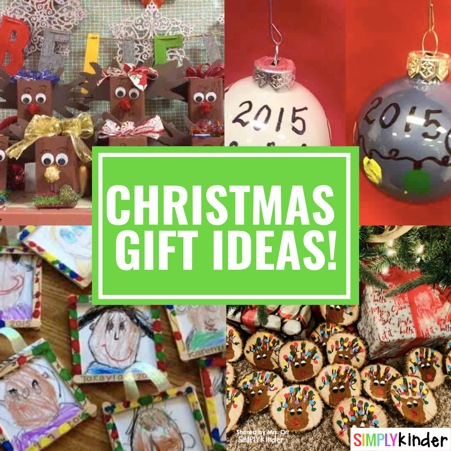 christmas projects for kindergarten
