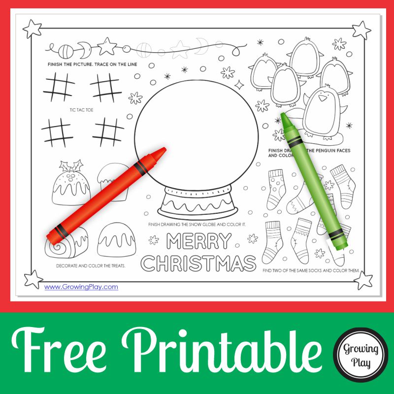 christmas puzzle worksheet