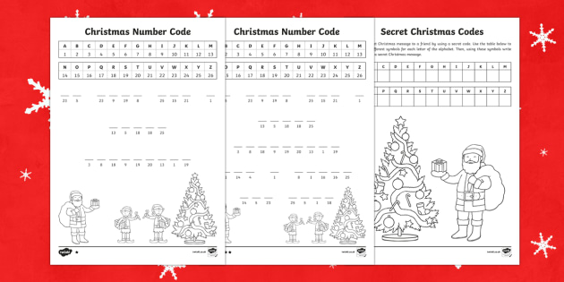 christmas puzzle worksheet
