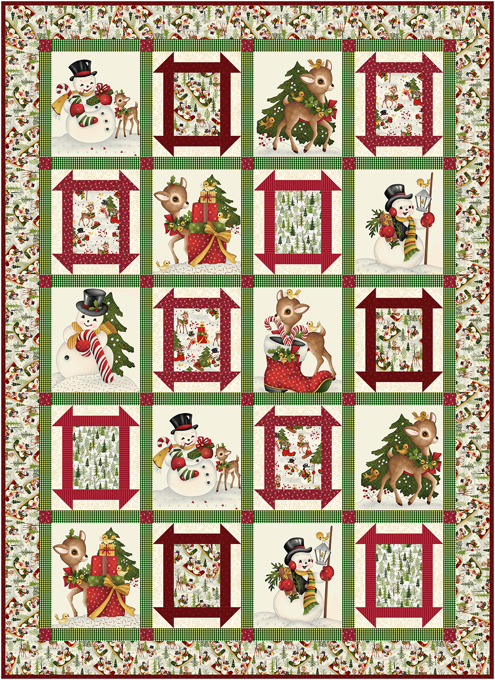 christmas quilt patterns free printable