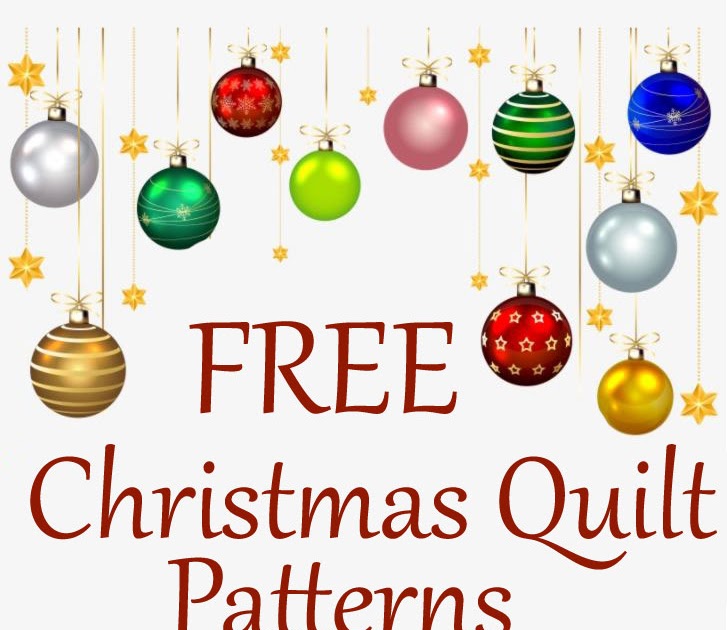 christmas quilt patterns free printable