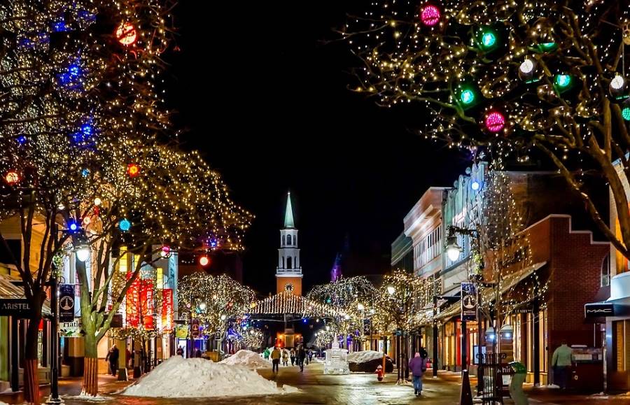 christmas scenes around the world