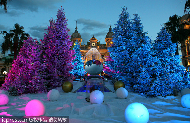 christmas scenes around the world