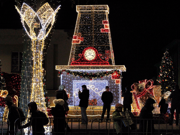 christmas scenes around the world