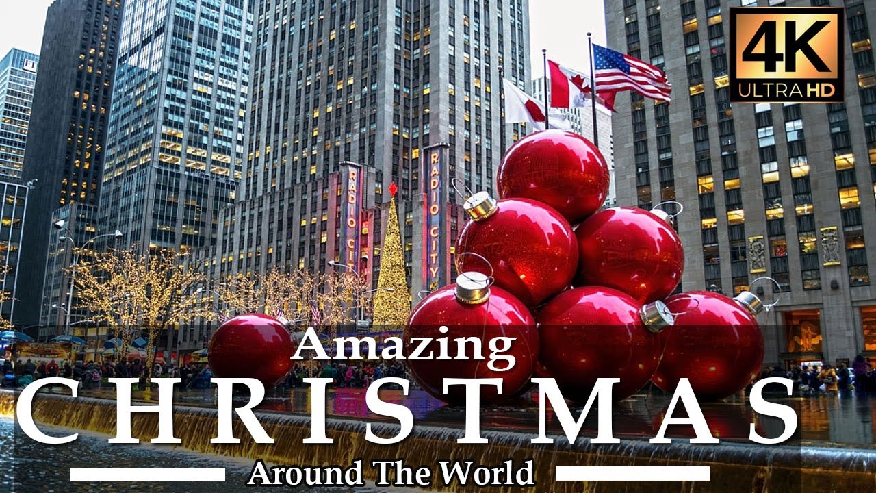 christmas scenes around the world