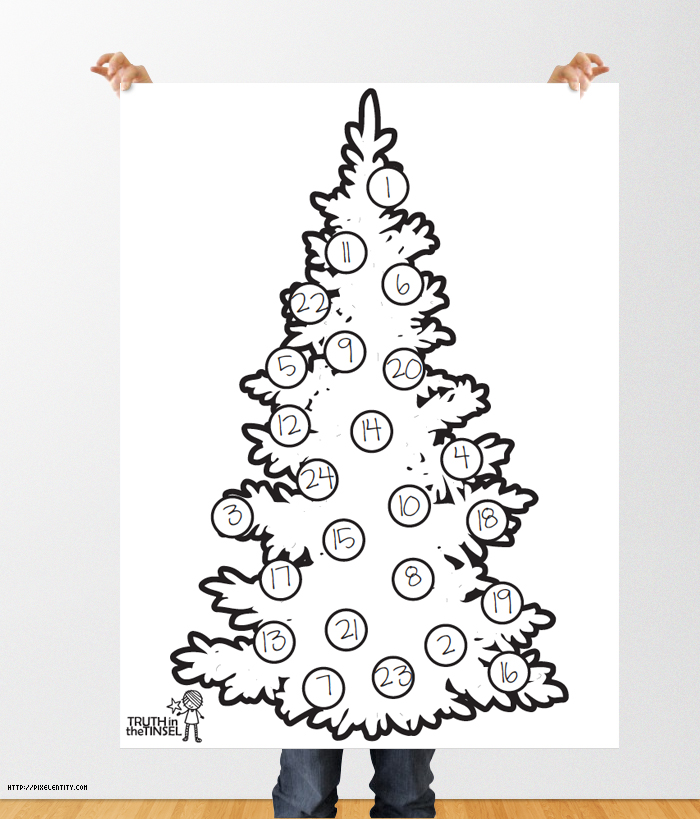 christmas trees around the world printables
