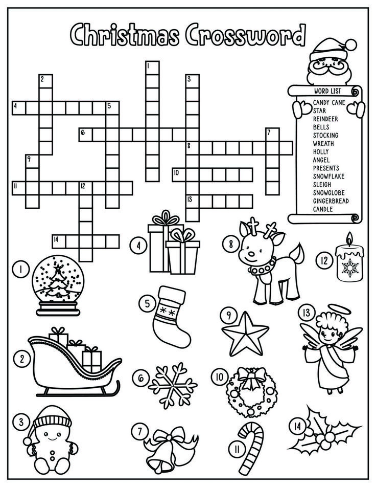 christmas worksheet activities